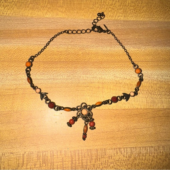 Vintage 3 Gems Anklet by AVON